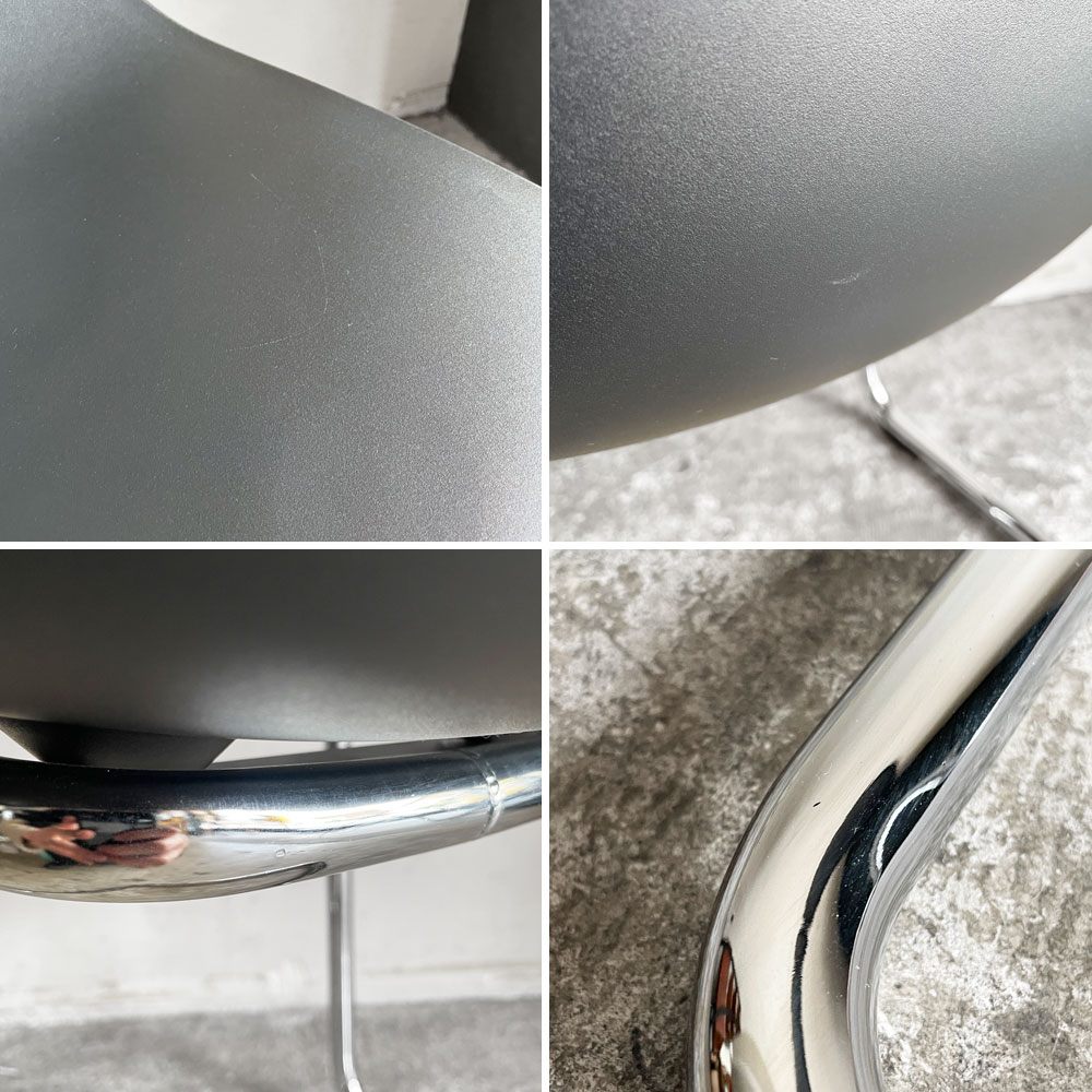 ヴィトラ Vitra ハル RE キャンチレバー HAL RE CANTILEVER ダイニングチェア ジャスパー モリソン ブラック カンチレバー モダン B ■