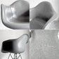 ハーマンミラー Herman Miller アームシェルチェア 現行FRP製 エレファントハイドグレー エッフェルベース C&R イームズ ミッドセンチュリー ■