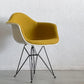 ハーマンミラー Herman Miller MFS製 アームシェルチェア FRP アプホルスター エッフェルベース ミッドセンチュリー イームズ ビンテージ 現状品 ◇