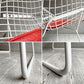 ノル Knoll ビンテージ ダイヤモンドチェア Diamond Chair ハリー・ベルトイア Harry Bertoia ホワイトフレーム シートパッド付 ミッドセンチュリー ♪