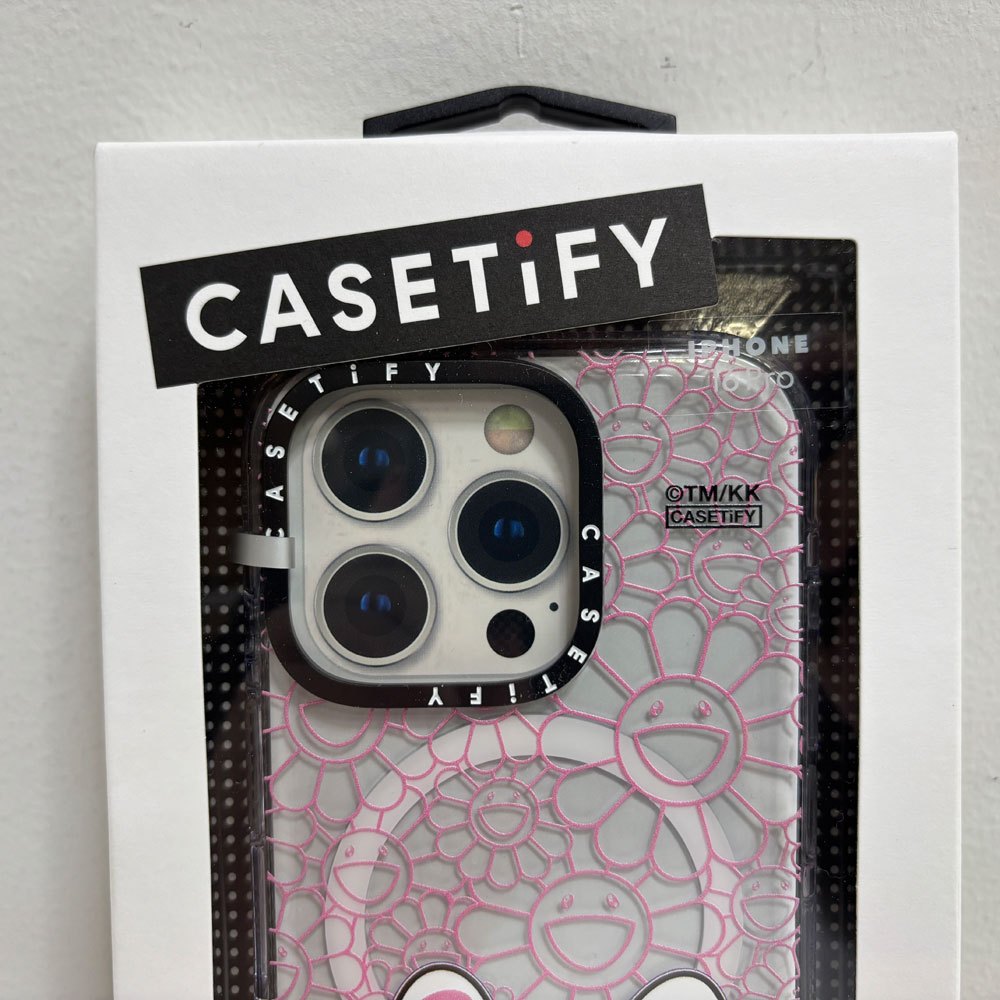 ケースティファイ CASETIFY カイカイ & キキ KAIKAI AND KIKI COLLECTION iPhone16pro スマホケース 村上隆 箱付 美品 ●