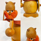 デンマークビンテージ Danish vintage wooden viking ノギンス バイキング 木製フィギュア オブジェ 24cm 北欧雑貨 ★