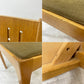 カンディハウス CONDE HOUSE ハナコ HANACO ダイニングチェア 三井緑 シルトーリ WT ブラウン系 ナラ材 定価￥90,200～ B ●