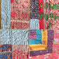 インドビンテージ Indian Vintage ラリーキルト ラグ カーペット パッチワーク 伝統工芸 240x150cm ■