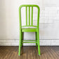 エメコ emeco × コカ・コーラ Coca-Cola ネイビーチェア 111 Navy Chair ダイニングチェア グリーン 再生ペットボトル アメリカ 定価￥137,500- ◎