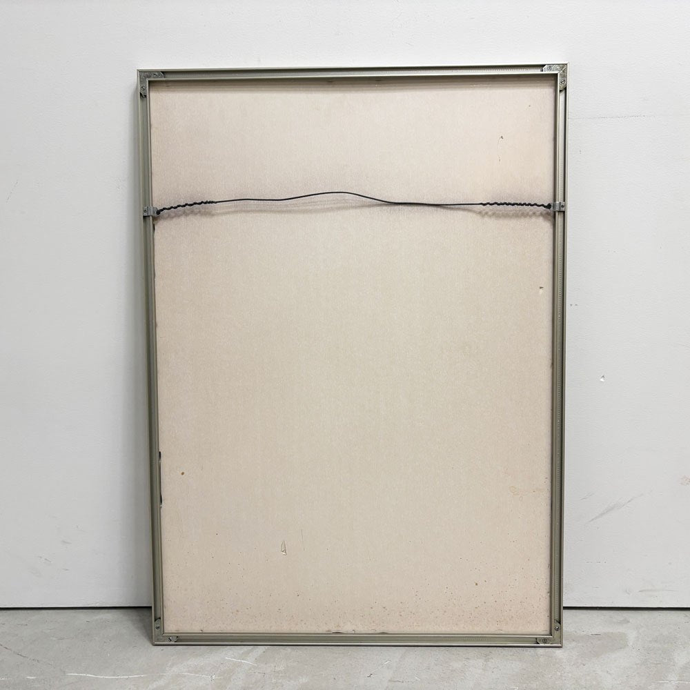 il colpo dei barbari 展覧会ポスター ピーター・ニボー Peter Nyborg ブランツ・パークス Brandts Pakhus 1985年 デンマーク コペンハーゲン 額装品 ●