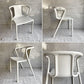 マジス MAGIS エアアームチェア AIR-ARM CHAIR ダイニングチェア ホワイト ジャスパー・モリソン Jasper Morrison スタッキング イタリア 定価￥34,100- ♪