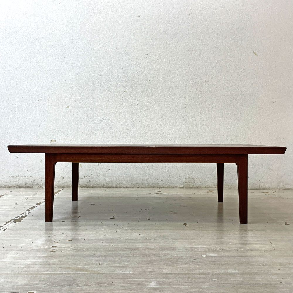 ジャパンビンテージ Japan Vintage チーク材 コーヒーテーブル ローテーブル 北欧スタイル W140cm ●