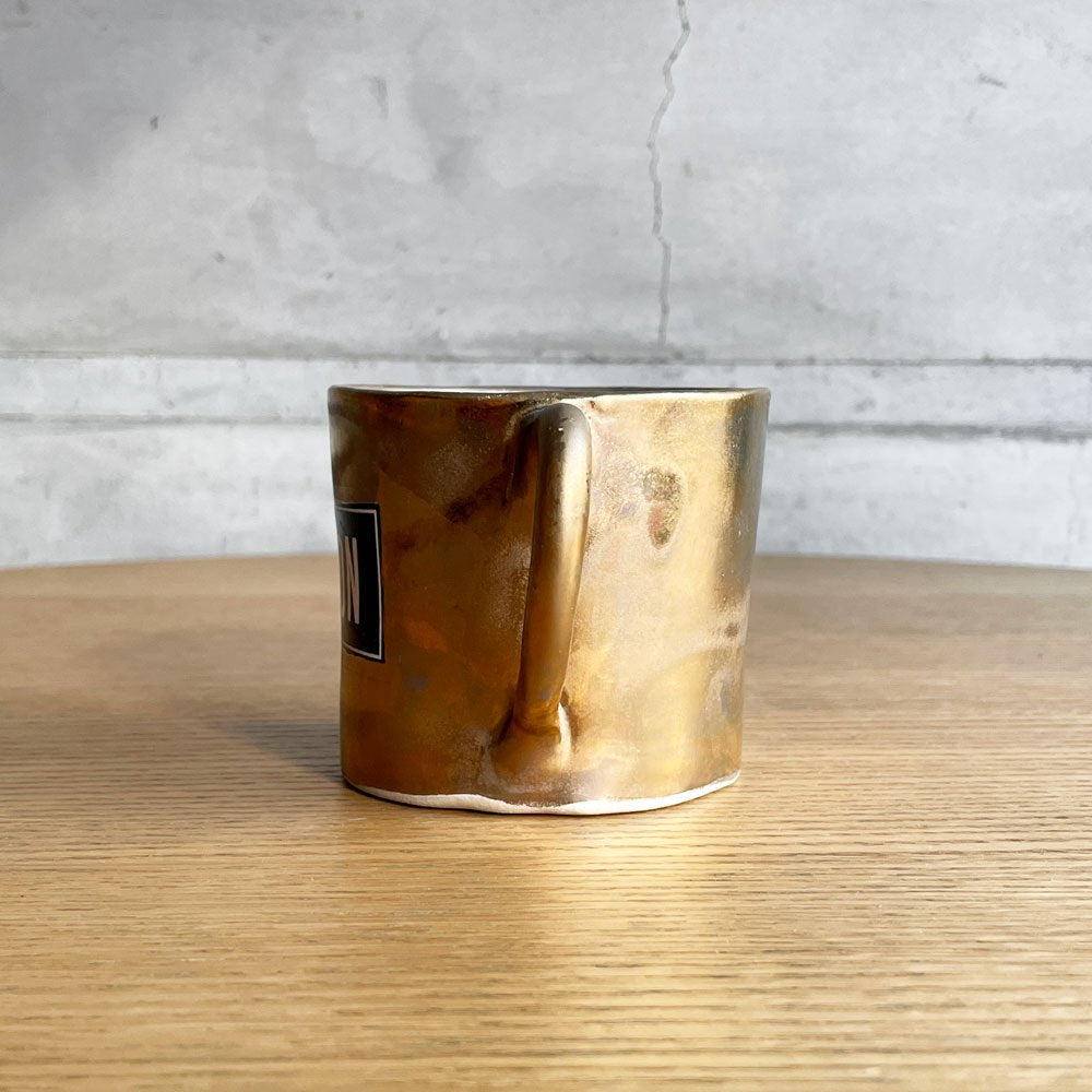 クーンケラミック Kuhn Keramik ポイズン POISON 毒 コーヒーカップ マグカップ ALICE medium coffee cup ゴールドコーティング 金メッキ ドイツ 希少 ♪