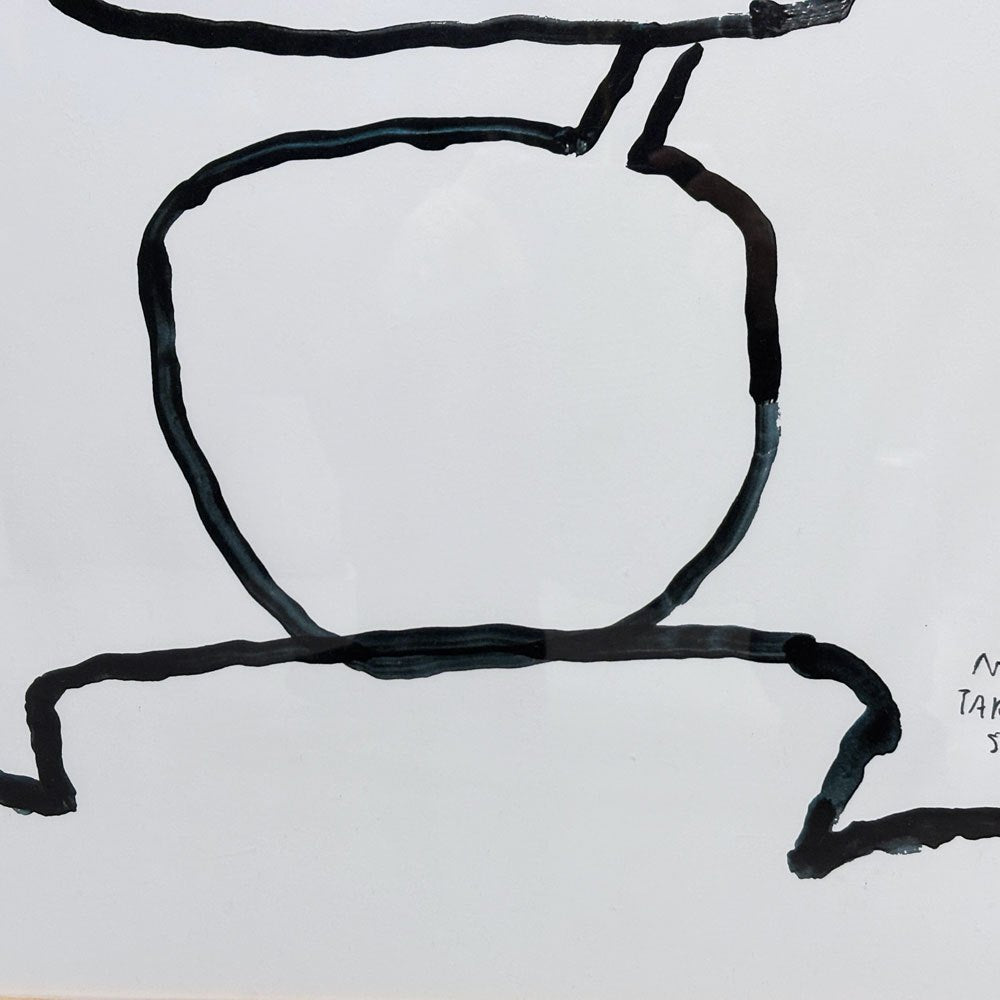 イデー IDEE ON THE SOFA オフセット ポスター モグ・タカハシ 額装品 ●