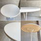 カルテル Kartell トップトップ TOPTOP ラウンドテーブル カフェテーブル 丸脚 フィリップ・スタルク ホワイト天板  ♪
