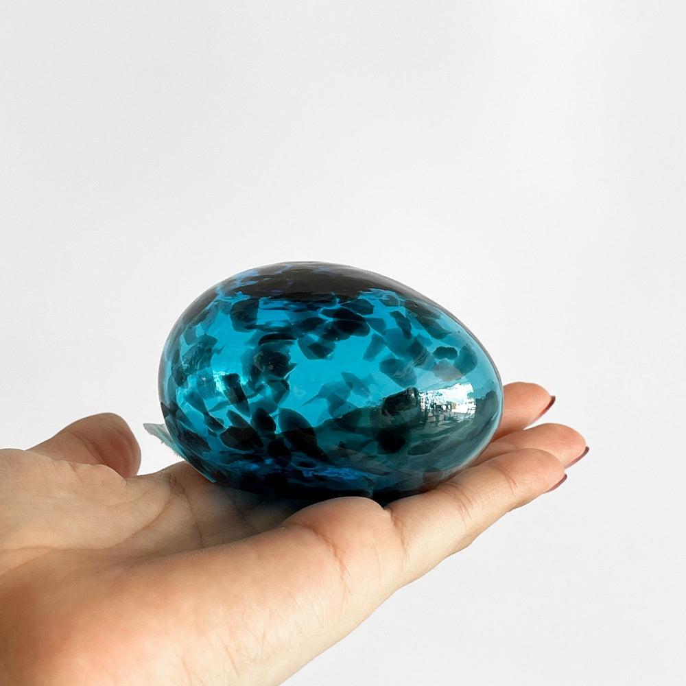 イッタラ iittala バーズバイトイッカ Birds by Toikka アノ・エッグ Ano Egg ターコイズ 2012年 SCOPE別注 フィギュリン オイバ・トイッカ Oiva Toikka イッタラバード 北欧雑貨 箱付 ■