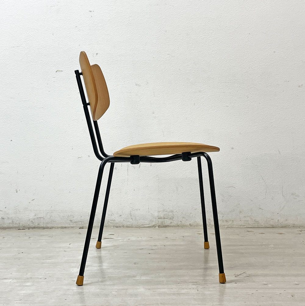 カールハンセン＆サン Carl Hansen & Son VLA26T Vegaチェア スタッキングチェア オーク材 ブラックスチール オイルフィニッシュ A ●