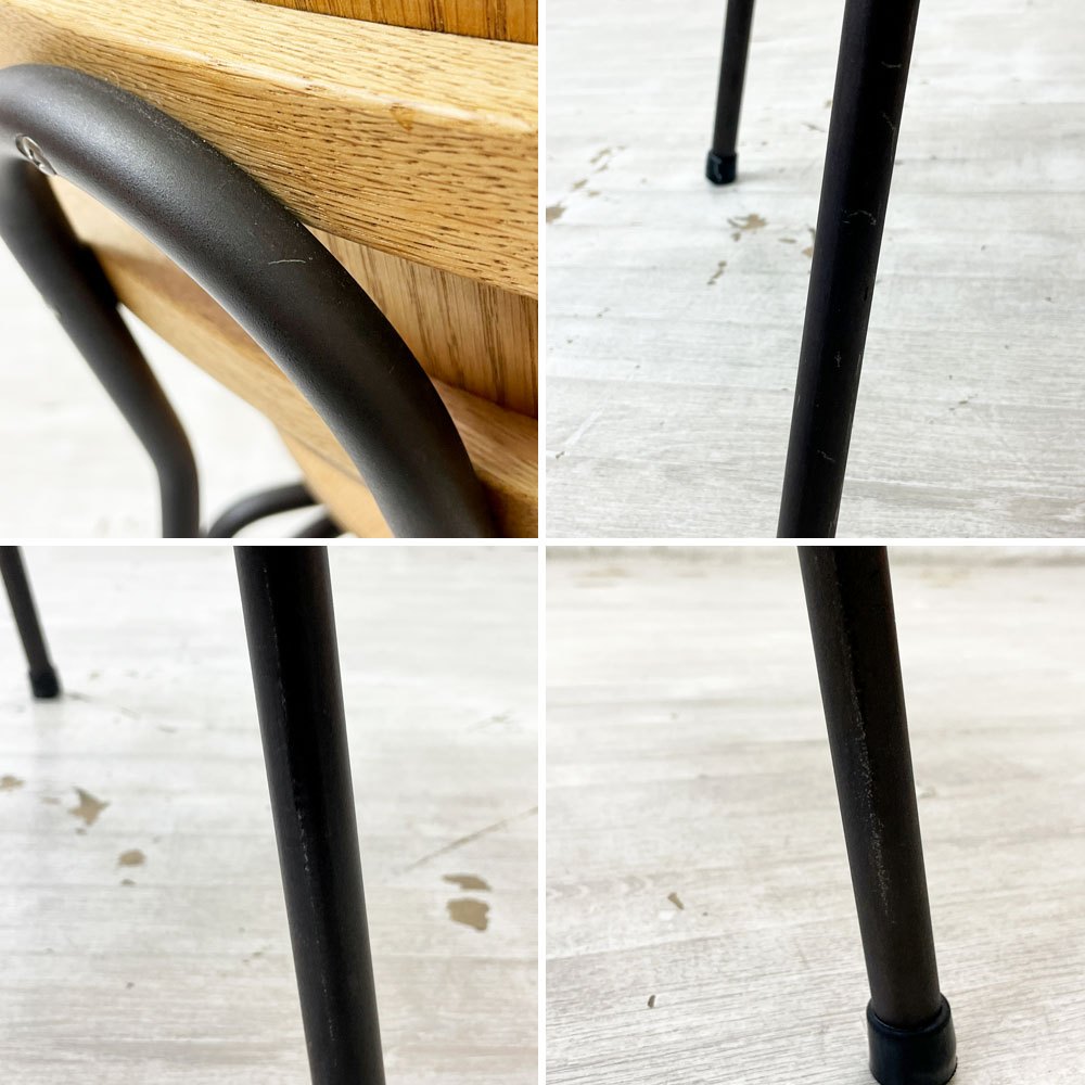 トラックファニチャー TRUCK FURNITURE スット ダイニングチェア SUTTO DINING CHAIR 板座 オーク材 定価：￥ 55,000- B ●