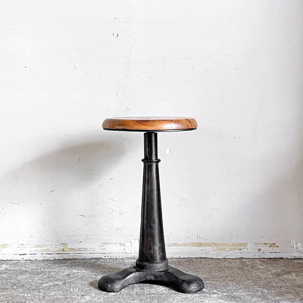 ジャーナルスタンダードファニチャー j.s.F ギデル GUIDEL アジャストスツール ADJUST STOOL インダストリアル ビンテージスタイル 廃番 B ■