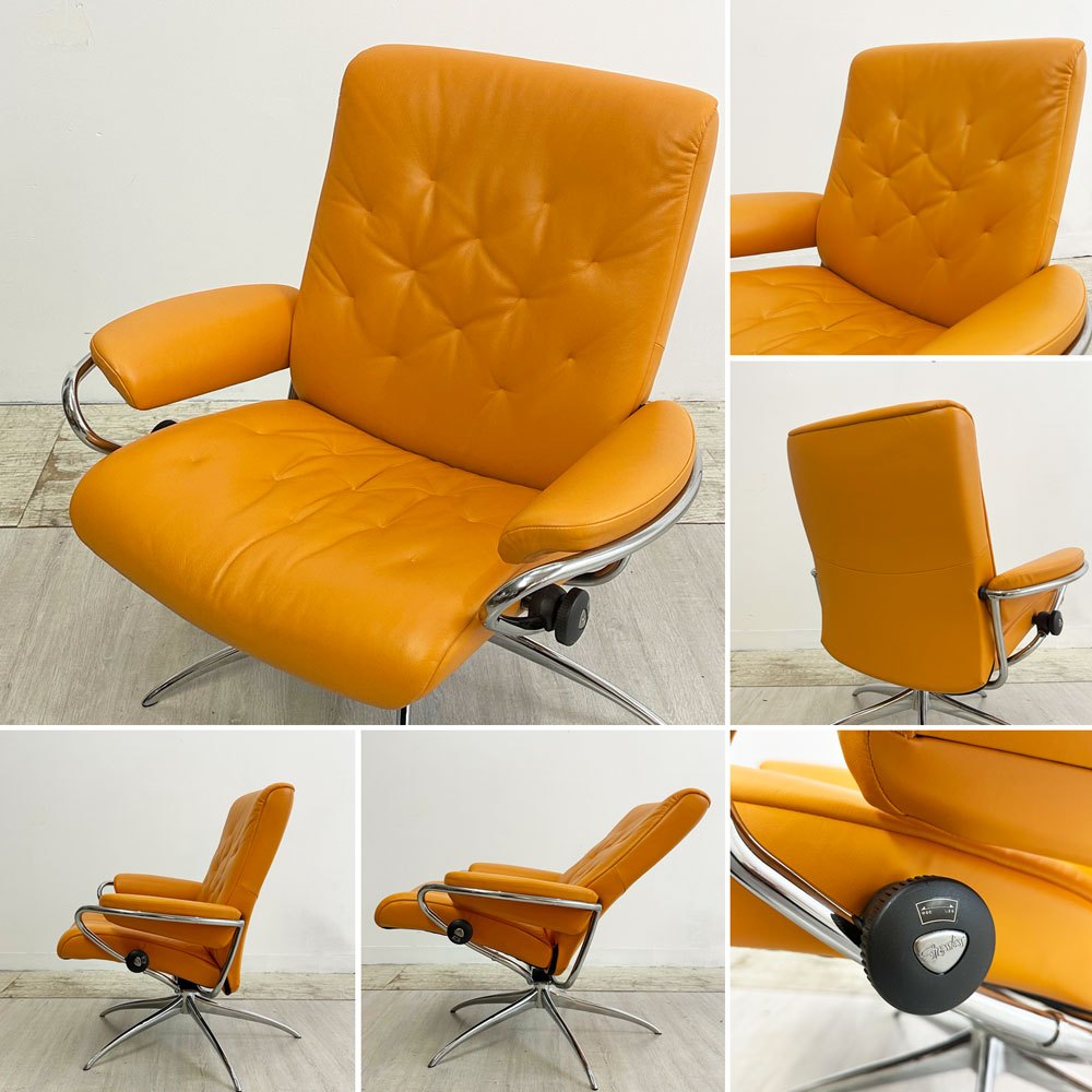 エコーネス EKORNES ストレスレス Stressless メトロ Metro ローバック リクライニングチェア クレメンタイン 北欧 ノルウェー ●