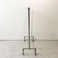 キークランプ KeeKlamp 単管パイプ ガス管 ハンガーラック パイプ シルバー H145.5cm インダストリアルデザイン 店舗什器 ●