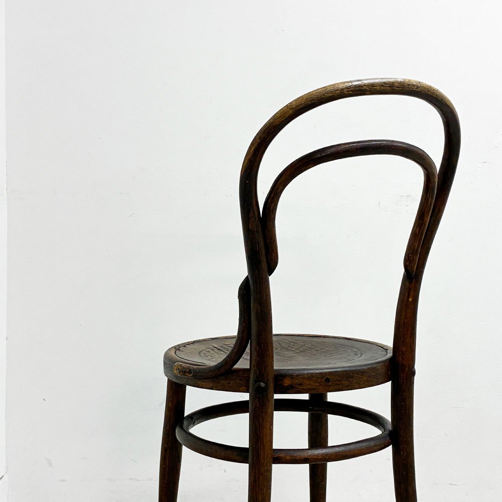 ビンテージ ベントウッドチェア Vintage Bent wood 曲木椅子 サイドチェア ダイニングチェア カフェ ヨーロピアンビンテージ ●