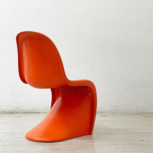 ハーマンミラー Herman Miller 1974年製 ビンテージ パントンチェア Panton Chair オレンジ ルーランS ヴァーナー・パントン ミッドセンチュリー ●