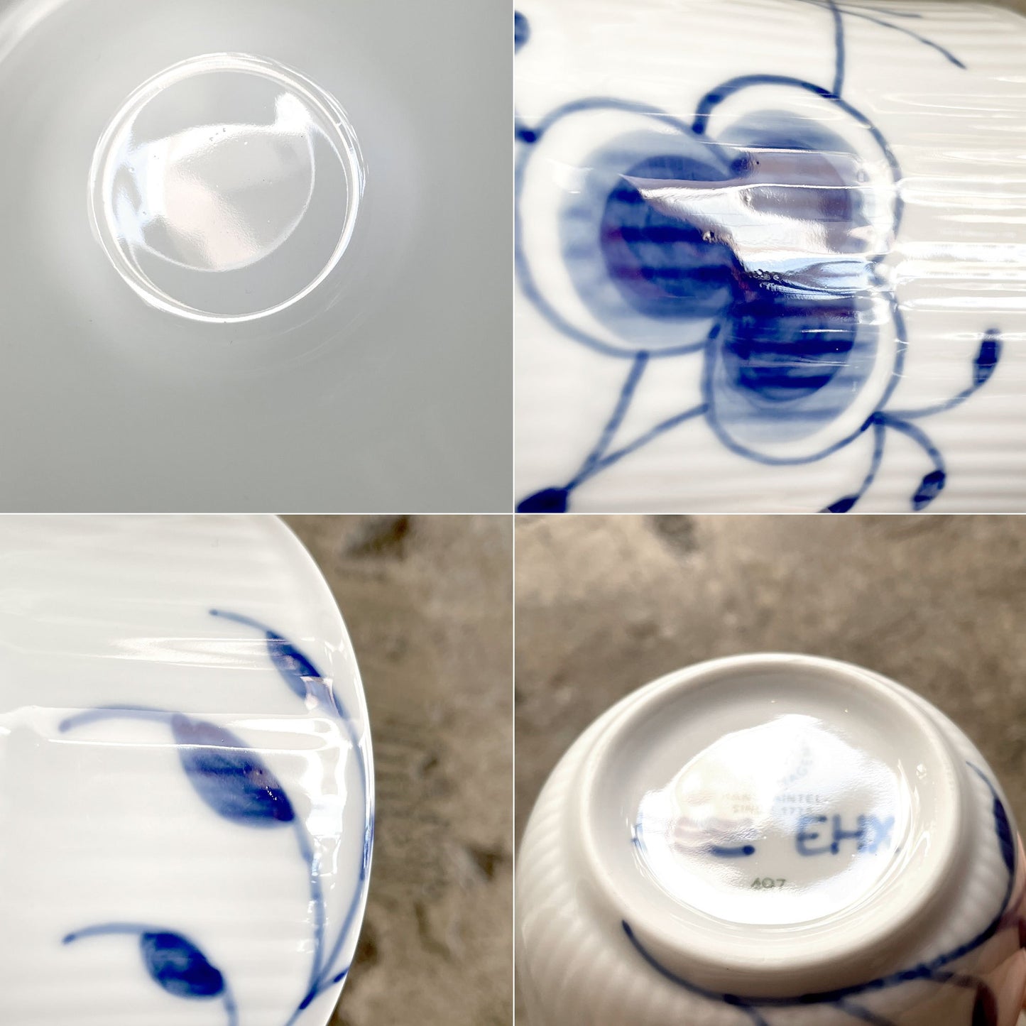 ロイヤルコペンハーゲン ROYAL COPENHAGEN ブルーフルーテッド メガ Blue Fluted Mega マグ マグカップ 北欧 デンマーク A ■