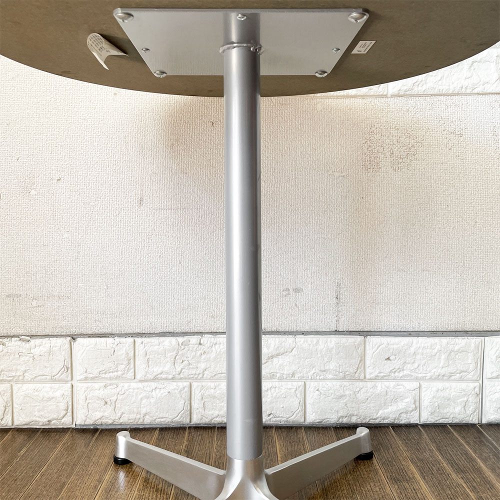 ディーアンドデパートメント D&DEPARTMENT ラワンテーブル LAUAN TABLE ROUND・02 ラウンド メラミン天板 Φ60cm 定価￥71,500- ◎