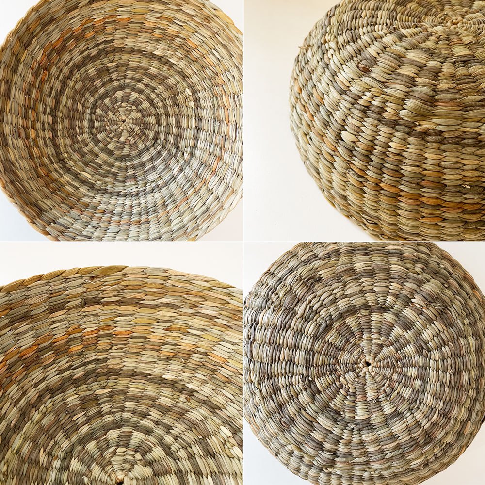 SPACE A&CO 水草 バスケット Φ28.5cm イギリス製 旧shop281 有元葉子 A ◎