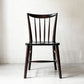 松本民芸家具 220F型 チェア Finnish style Chair ダイニングチェア ミズメザクラ材 民藝家具 和モダン 定価￥148,500- A ★