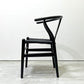 カールハンセン＆サン Carl Hansen & Son CH24 Yチェア 日本仕様サイズ ブラックラッカー×ブラックペーパーコード ハンス・J・ウェグナー ビーチ材 B ●