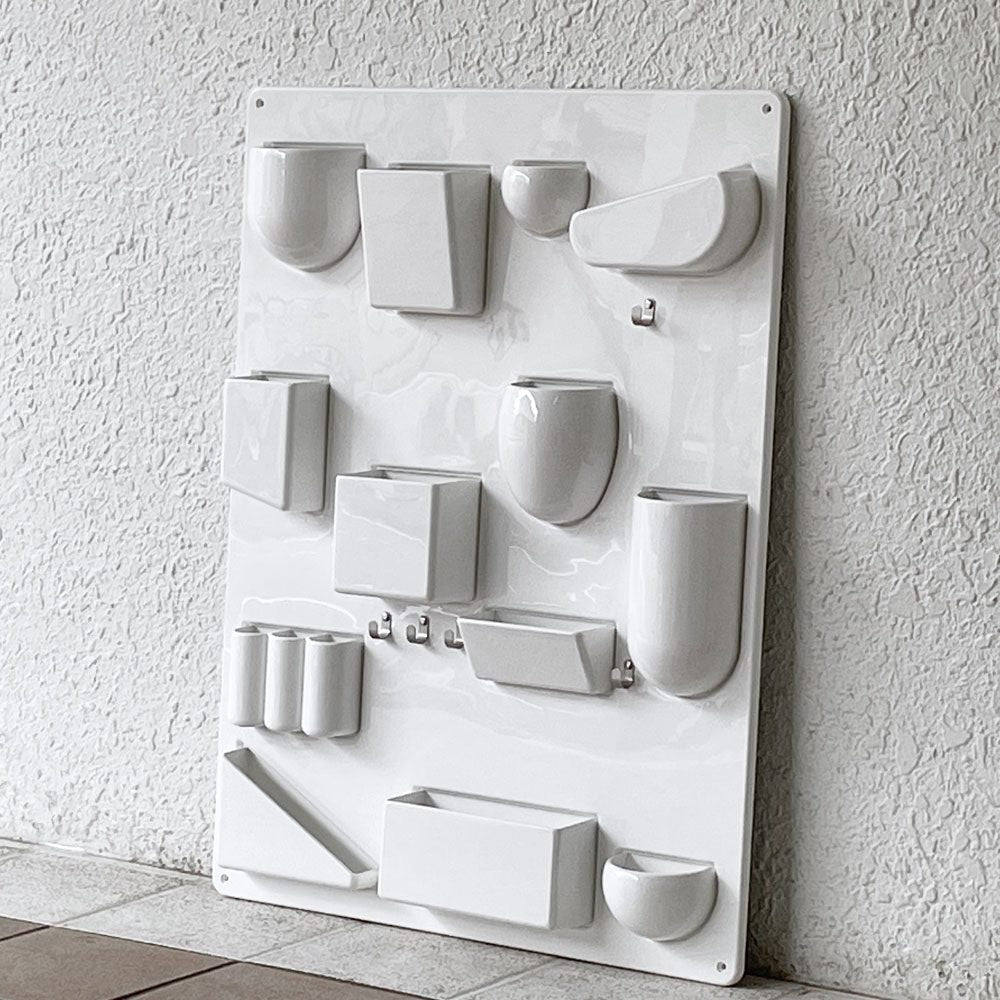 ヴィトラ Vitra ウーテンシロ2 Uten.Silo II ホワイト ウォールポケット 壁掛け収納 インゴ・マウラー & ドロシー・ベッカー ◇