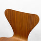 フリッツハンセン Fritz Hansen セブンチェア Seven Chair ダイニングチェア アルネヤコブセン Arne Jacobsen ウォールナット材 北欧家具 A ●
