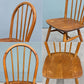 アーコール Ercol フープバックチェア ダイニングチェア スポークバック エルム材×ビーチ材 UKビンテージ 英国家具 ◎