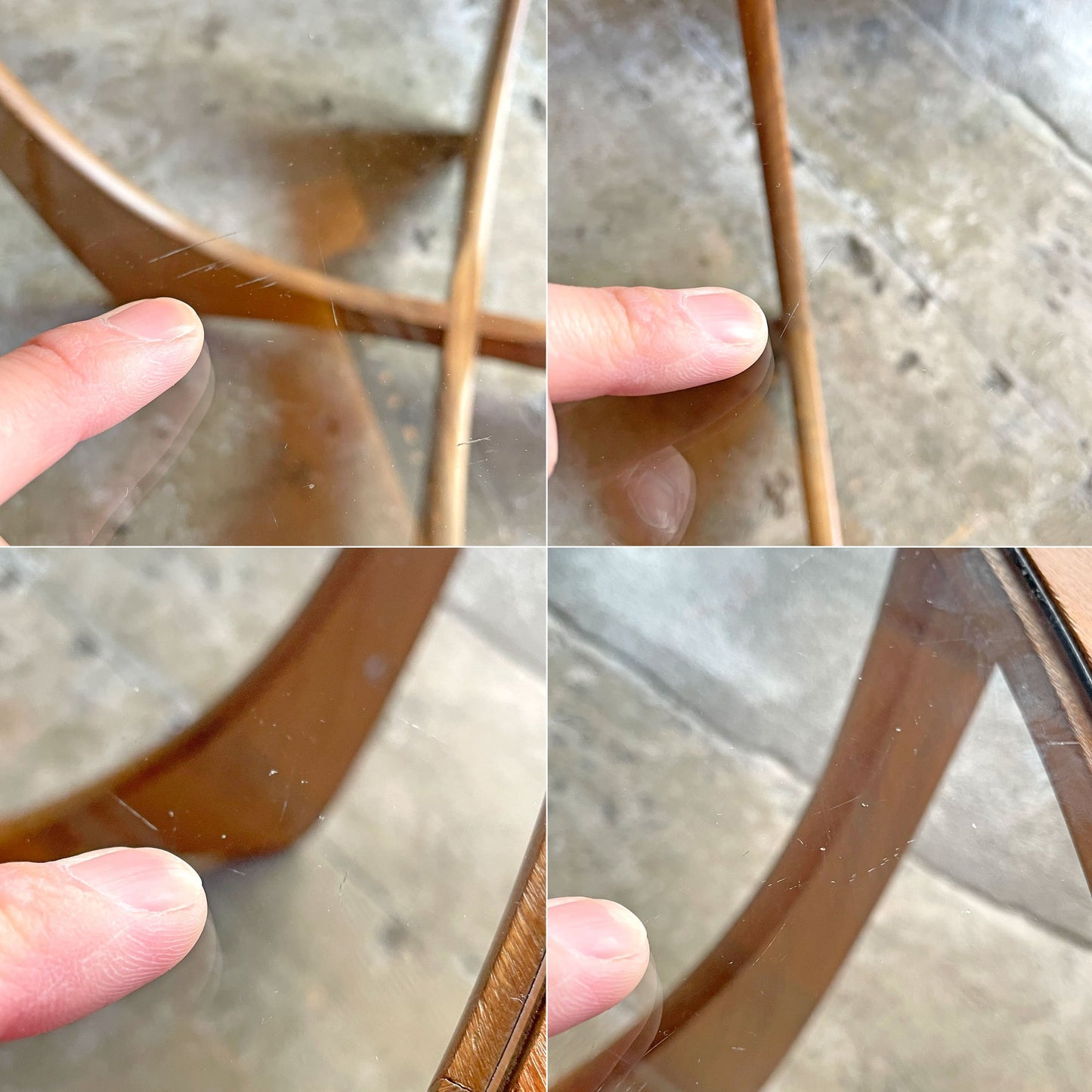 エベネゼル・グーム Ebenezer Gomme ジープラン G-PLAN アストロ ASTRO ラウンド ガラス コーヒーテーブル チーク材 英国■