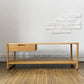 リラックスフォーム RELAX FORM クラム センターテーブル CLAM CENTER TABLE タモ材 W105cm 参考定価￥52,000- ◎