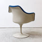 ノル Knoll ビンテージ チューリップ アームチェア ダイニング エーロ・サーリネン Eero Saarinen FRP ファブリック張込み スペースエイジ ミッドセンチュリー B ●
