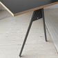 ジャーナルスタンダードファニチャー journal standard Furniture コンパスレッグデスク 平机 メラミントップ ブラック ★
