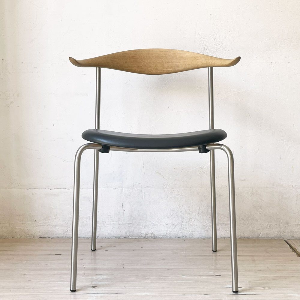 カールハンセン＆サン Carl Hansen & Son CH88P ダイニングチェア オーク材 本革 ハンス J. ウェグナー デンマーク 北欧家具 美品 ★