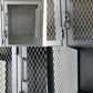 ジャーナルスタンダードファニチャー journal standard Furniture j.s.F  メッシュロッカー 2列2段 ブラック サイドキャビネット 南京錠付 ★