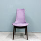 カワジュン KAWAJUN ドリディナチェア DORIDINA CHAIR ファブリック パープル モールドウレタン シンプルデザイン 美品 ◎