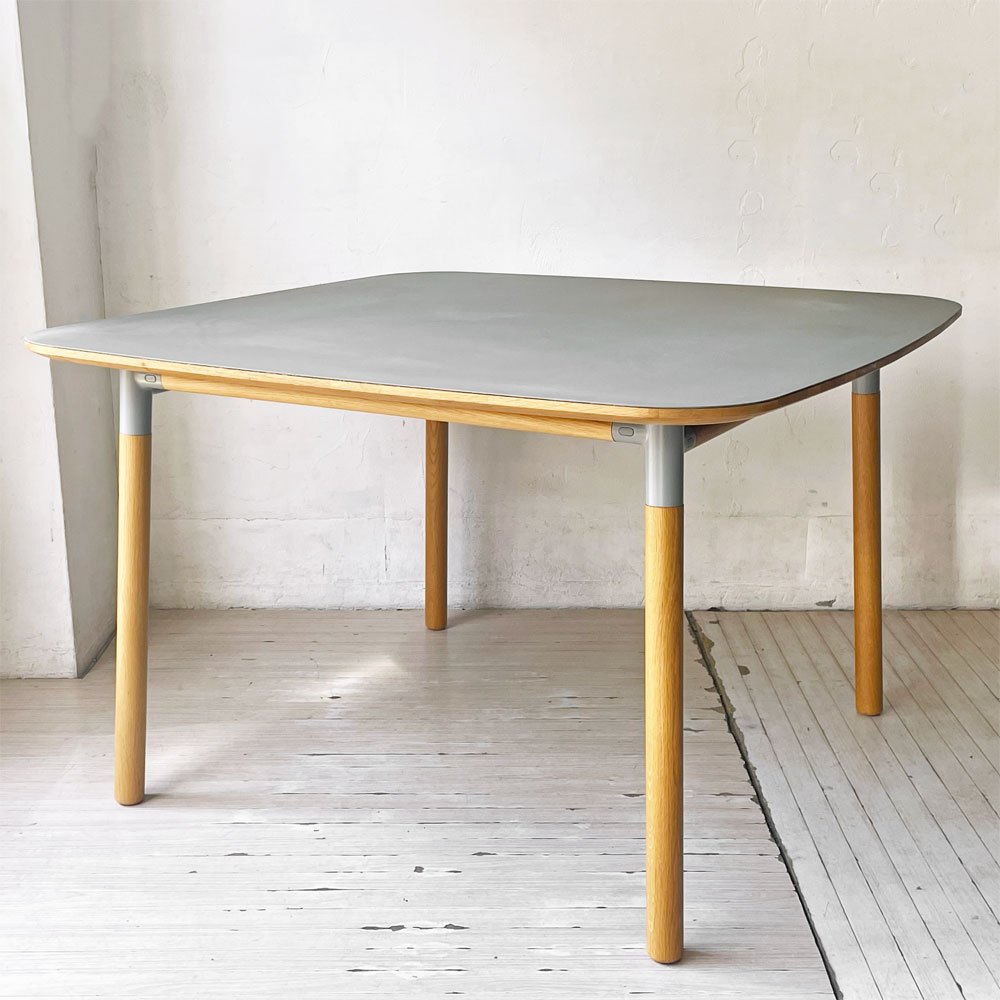 ノーマンコペンハーゲン normann COPENHAGEN フォーム Form ダイニングテーブル Simon Legald リノリウム天板 デンマーク 北欧家具 参考定価約30万円 ★