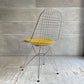 ヴィトラ vitra ワイヤーチェア Eames Wire Chair DKR5 エッフェルベース シートパッド付 イエローカラー C&R イームズ ミッドセンチュリー ♪