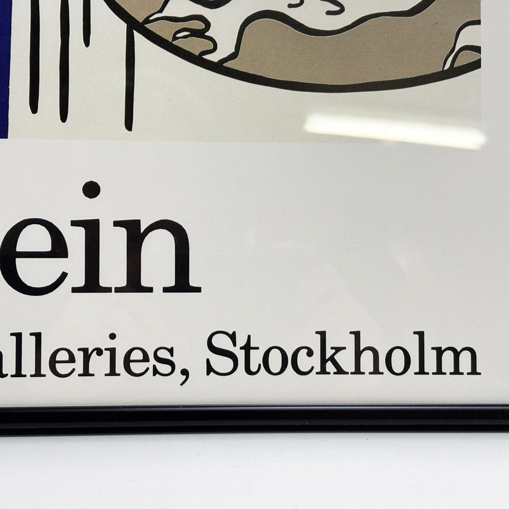 ロイ・リキテンスタイン Roy Lichtenstein Two Paintings: Green Lamp 1984 アートフレーム ポスター ポップアート 額装品 ●
