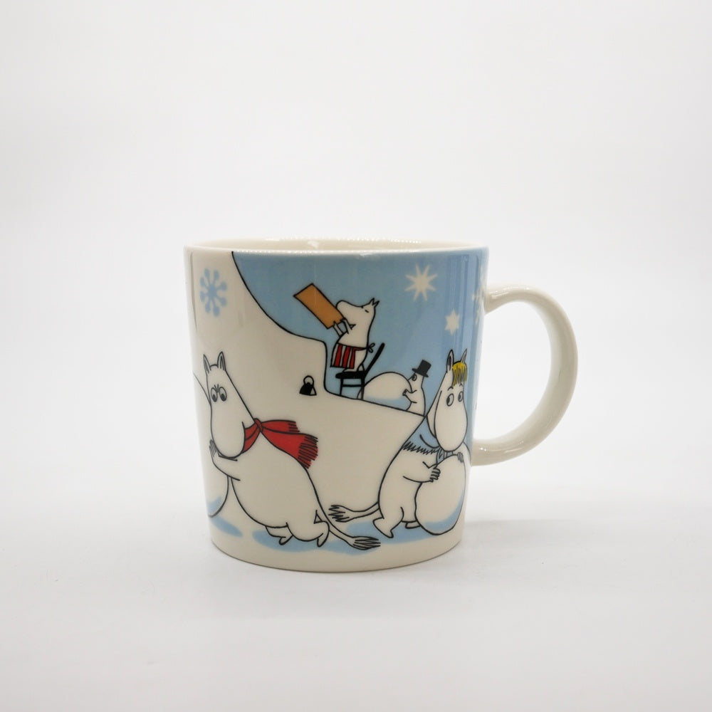 アラビア ARABIA ムーミンマグ MOOMIN ウインターゲーム 2011年 冬限定 フィンランド 北欧食器 ●
