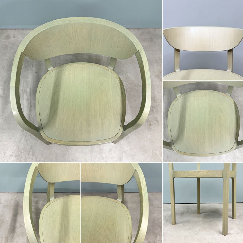カリモクニュースタンダード KARIMOKU NEW STANDARD チェーサ CHESA アームチェア グリーン イェルク・ボナー A ◎