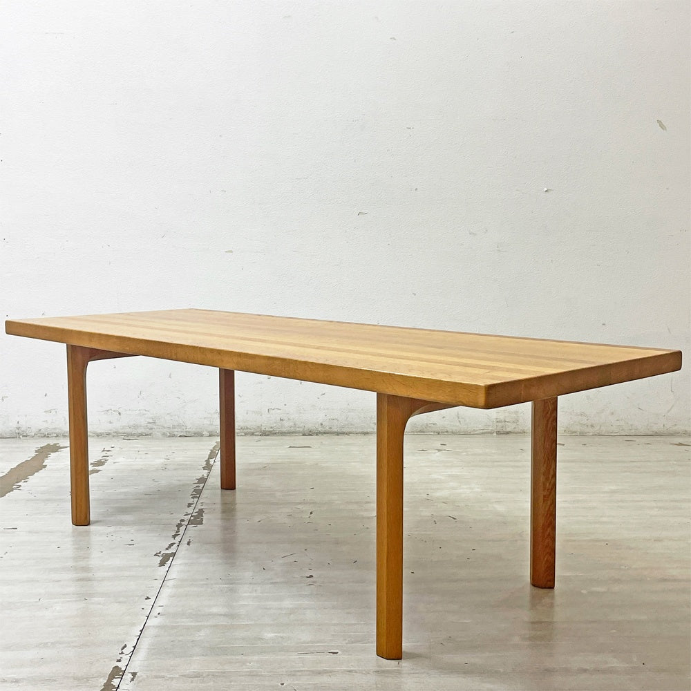 ミカエルラーセン A. Mikael Laursen オーク無垢材 ローテーブル コーヒーテーブル イルム・ヴィッケルソ ILLUM WIKKELSO デザイン デンマーク ビンテージ 希少 ●