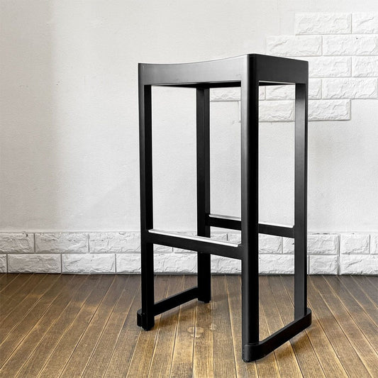 アルテック artek アトリエ バースツール Atelier Bar Stool H75cm ビーチ材 ブラックラッカー仕上げ タフ スタジオ TAF Studio スウェーデン 北欧家具 ◎