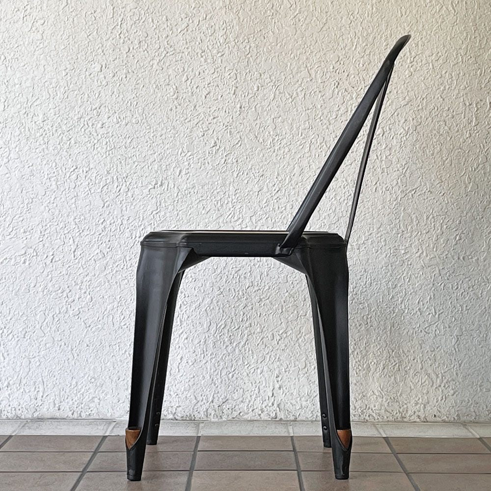 ノーザンオハイオインダストリアル Northern Ohio Industrial マルチプルズチェア Multipls Chair ダイニングチェア スタッキング ブラックスチール インダストリアルデザイン A ◇