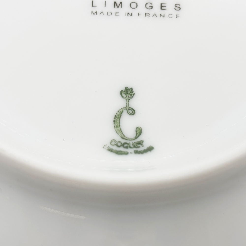 ジャン ルイ コケ JL Coquet エミスフェール Hemisphere プレート 21cm 磁器 洋食器 フランス A ●