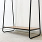 イデー IDEE ポールハンガースタンド PAUL HANGER STAND アントンブラウン Anton brown ハンガーラック W90cm シェルフ付 ●