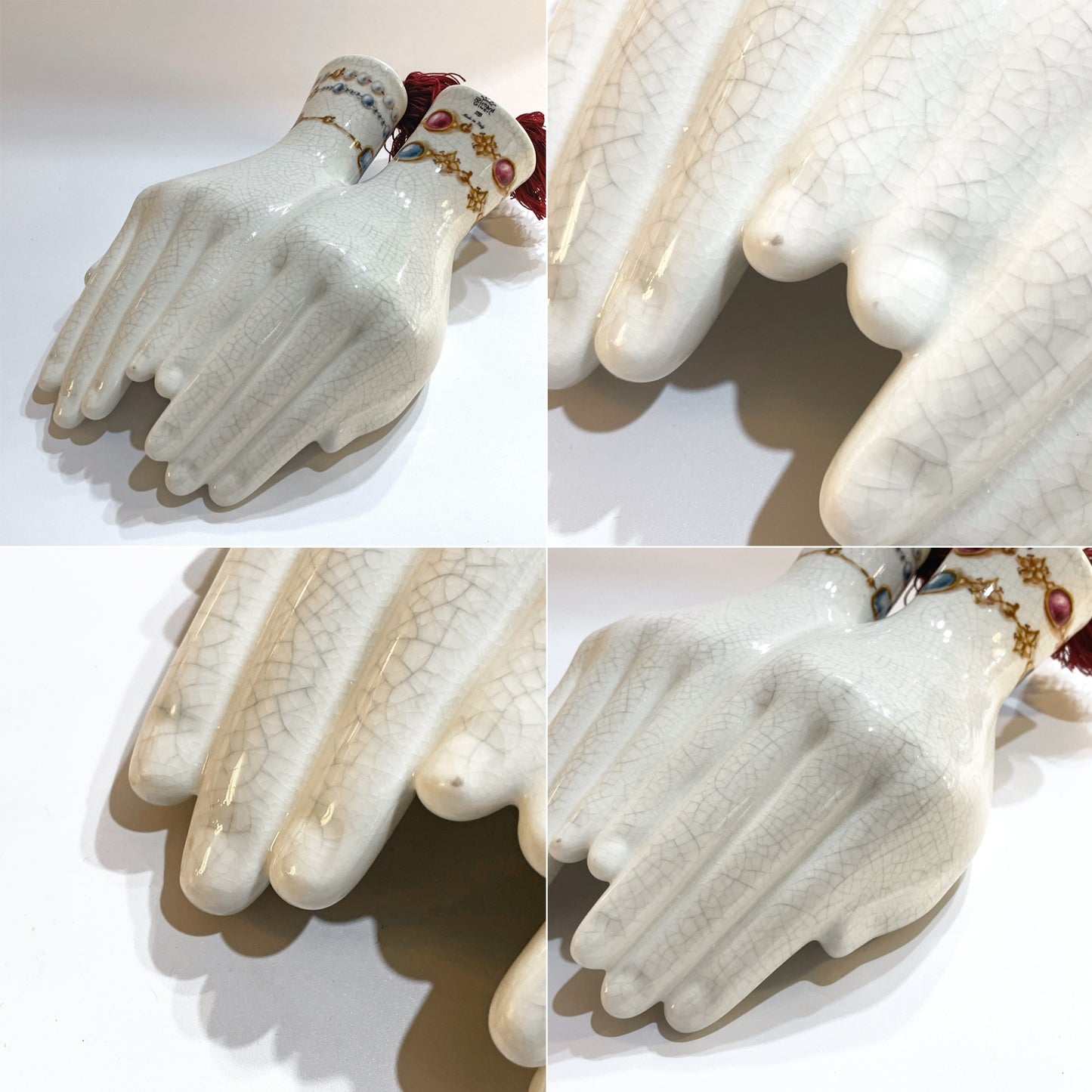 グッチ GUCCI グッチ デコール GUCCI DÉCOR ジュエリー プリント ハンドトレイ Jewelry Print Hand Tray 美品 ★