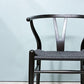 カールハンセン＆サン Carl Hansen & Son CH24 Yチェア ブラックラッカー×ブラックペーパーコード ビーチ材 ハンス・J・ウェグナー デンマーク 北欧家具 ◎